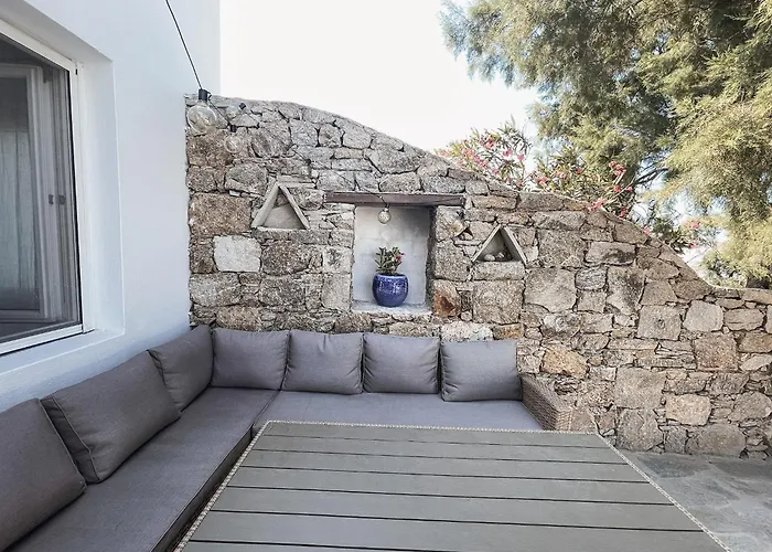 The Mykonos House - Newly Renovated Near Town Hébergement de vacances Mykonos Town