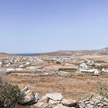 Vakantiehuis The Mykonos House - Newly Renovated Near Town *